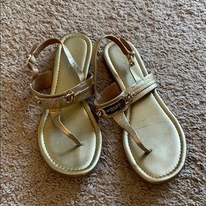 Coach sandals, great condition.